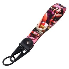 One Piece Anime Lanyard Keychain
