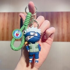 Kakashi Cartoon PVC Anime Figure Keychain
