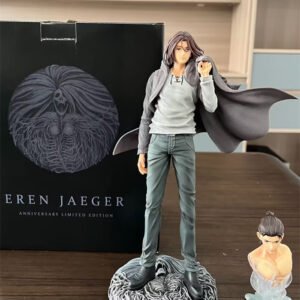 30CM Attack on Titan Eren Jaeger Cartoon PVC Anime Figure Toy
