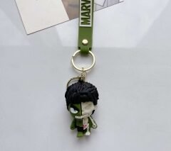 Hulk Cartoon PVC Anime Figures Keychain