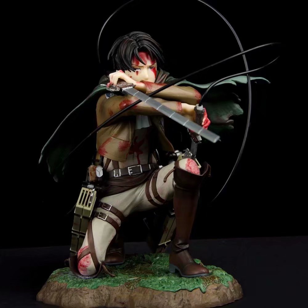 Attack on Titan Levi Ackerman Anime PVC Figure