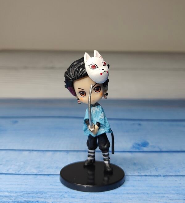 Small Tanjiro Figure with Mask/6PCS SET
